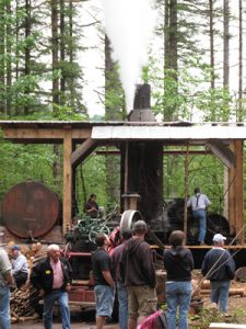 Historic Steam Logging at Pomeroy Living History Farm Image